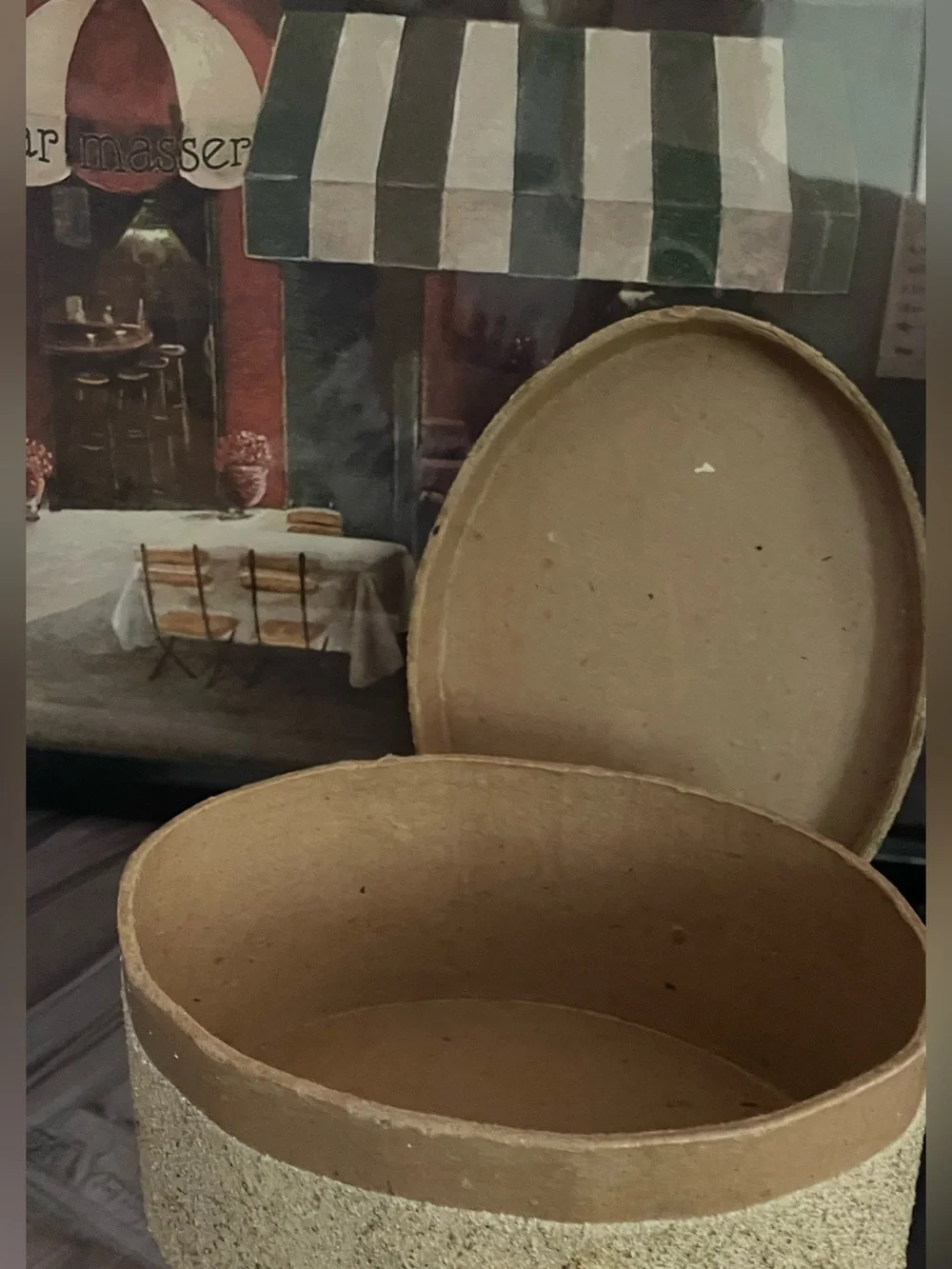 Tuscan Decorative Textured  Storage Box